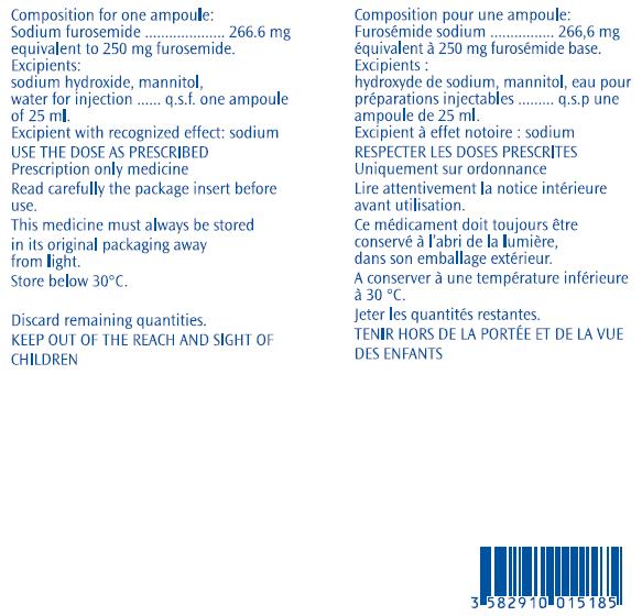 Lasix Ampoules 250mg*